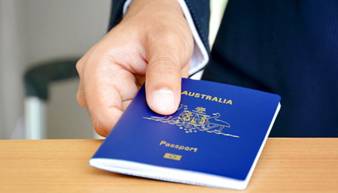 chứng minh thu nhập du lịch Úc